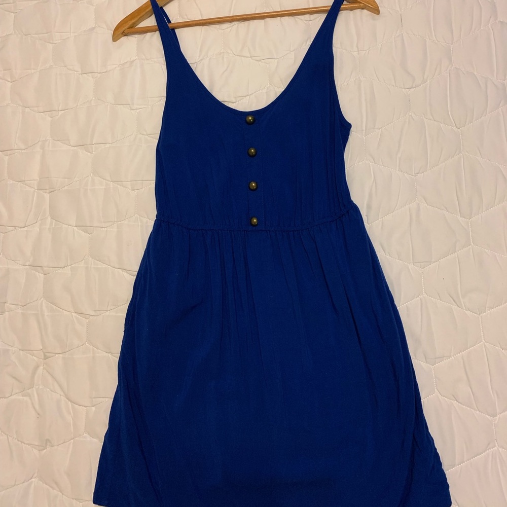 Blue tank